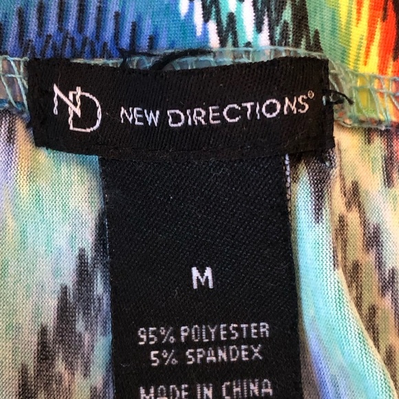 Palazzo’s Pants by New Direction Green Abstract Print Size Medium - Picture 5 of 5